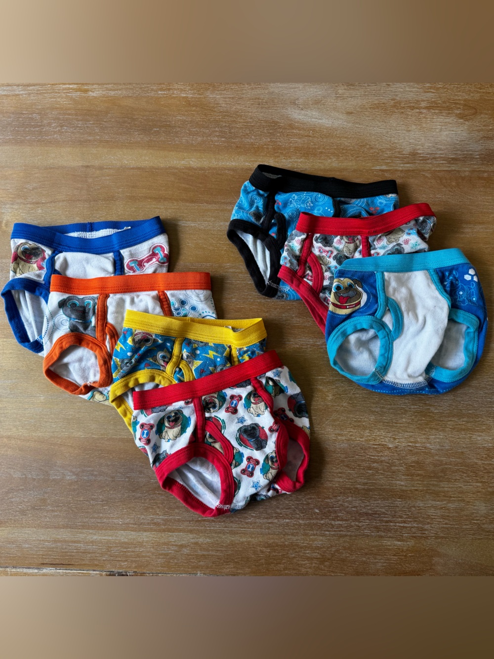 Toddler Boy - Size 2T-3T - x7 Paw Patrol Underwear Briefs